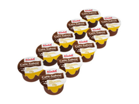 HELLMA Crème pour café 10 % de matière grasse, petit paquet