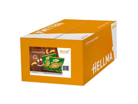 HELLMA Snack apéritif à la cacahuète, sachet individuel 8g