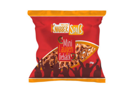 HELLMA Mini bretzel, dans des sachets unitaires de 15 g