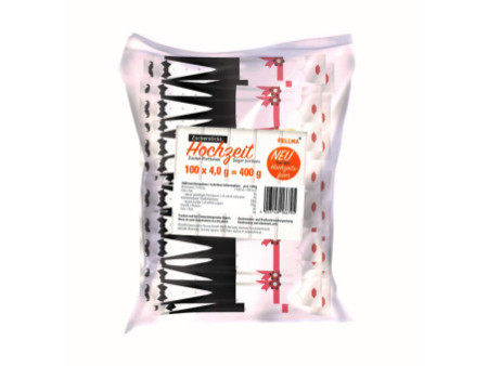 HELLMA Sticks de sucre 'mariage', dans un sac en plastique