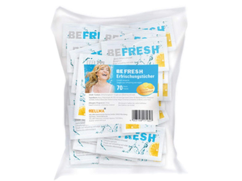 HELLMA Lingette raffraîchissante 'befresh', dans un sachet