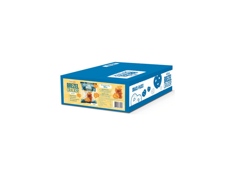 HELLMA Cracker bretzel, en sachet individuel de 35 g