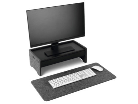 DURABLE Sous-main EFFECT, 700 x 330 mm, anthracite