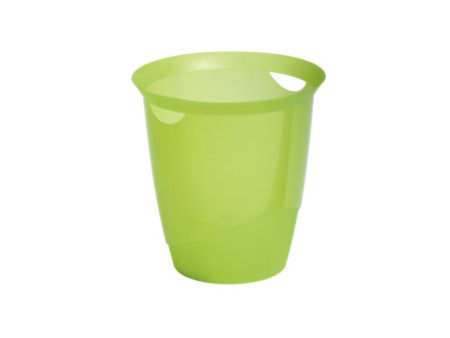DURABLE Corbeille à papier TREND, 16 litres, vert tilleul