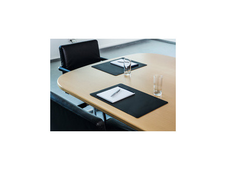 DURABLE Sous-main, PP, 420 x 300 mm, noir opaque