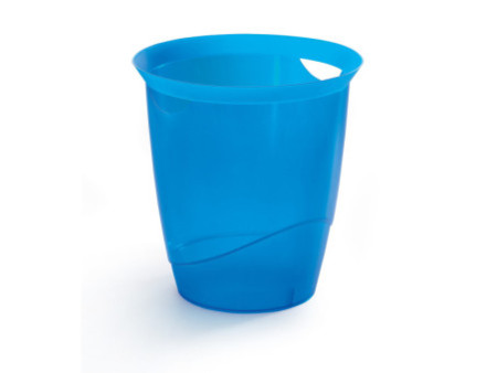 DURABLE Corbeille à papier TREND, 16 litres, bleu