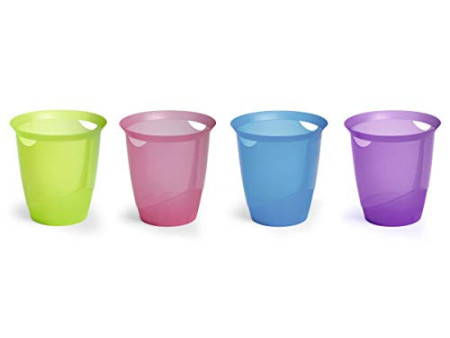 DURABLE Corbeille à papier TREND,16 litres, lilas