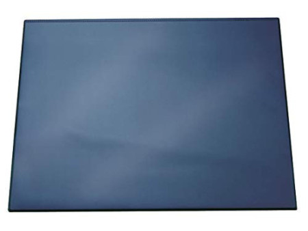 DURABLE Sous-main, 650 x 520 mm, PVC, bleu foncé