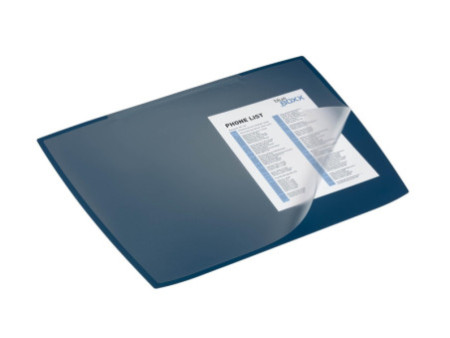 DURABLE Sous-main ARTWORK, 590 x 470 mm, bleu foncé