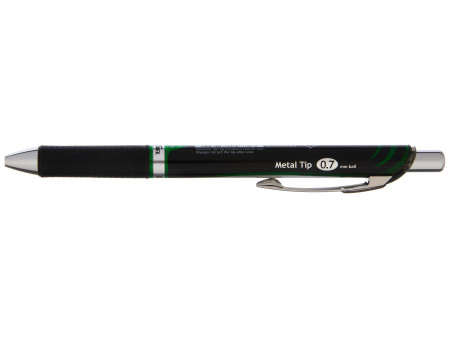 Pentel Stylo roller Liquid Gel EnerGel Document, vert