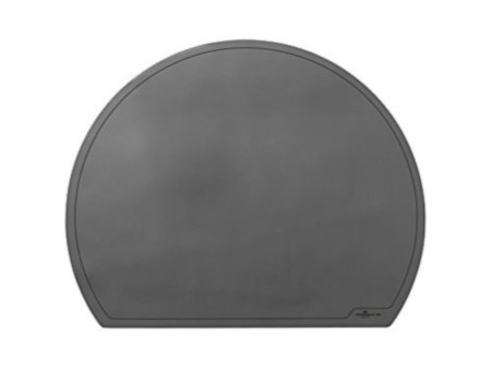 DURABLE Sous-main semi-circulaire, 650 x 520 mm, noir