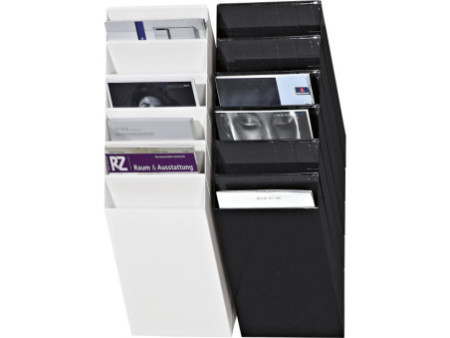 DURABLE Set porte-brochures mural 'FLEXIBOXX 6', A4, noir