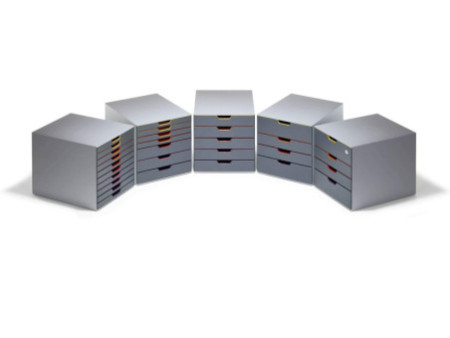 DURABLE Module de classement VARICOLOR 4, 4 tiroirs