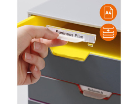 DURABLE Module de classement VARICOLOR 5, avec 5 tiroirs