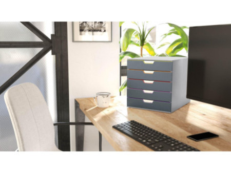 DURABLE Module de classement VARICOLOR 5, avec 5 tiroirs