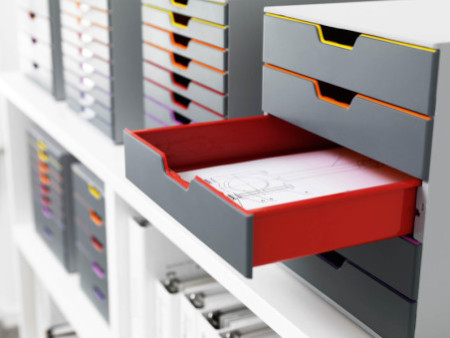 DURABLE Module de classement VARICOLOR 5, avec 5 tiroirs