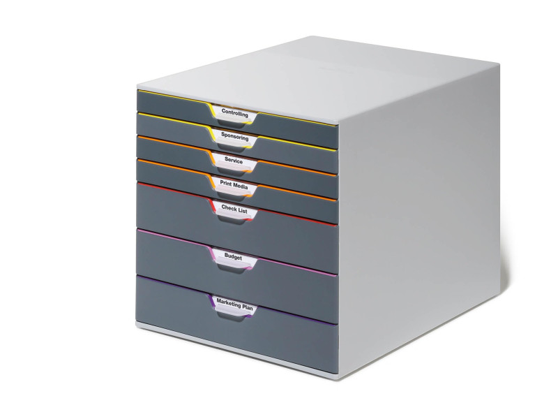DURABLE Module de classement VARICOLOR 7, 7 tiroirs