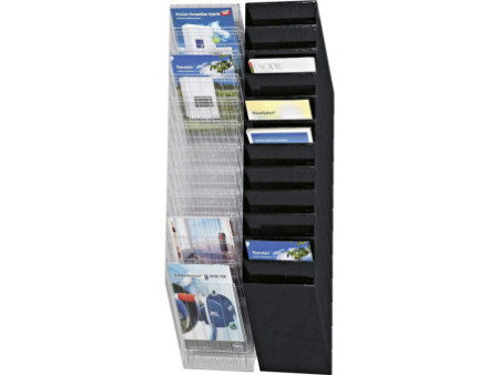 DURABLE Porte-brochures mural 'FLEXIBOXX 12', A4