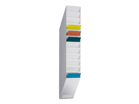DURABLE Porte-brochures mural 'FLEXIBOXX 12', A4