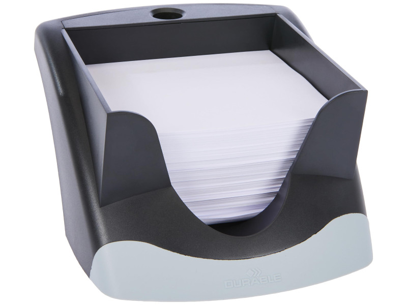 DURABLE Bloc mémo NOTE BOX VEGAS, noir/argent