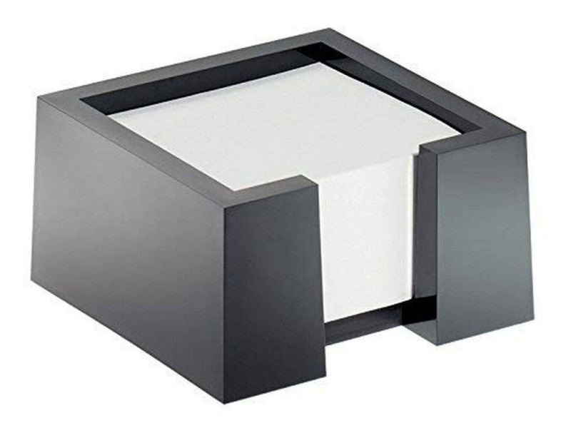 DURABLE Bloc mémo CUBO, bloc mémo élégant en plastique, noir