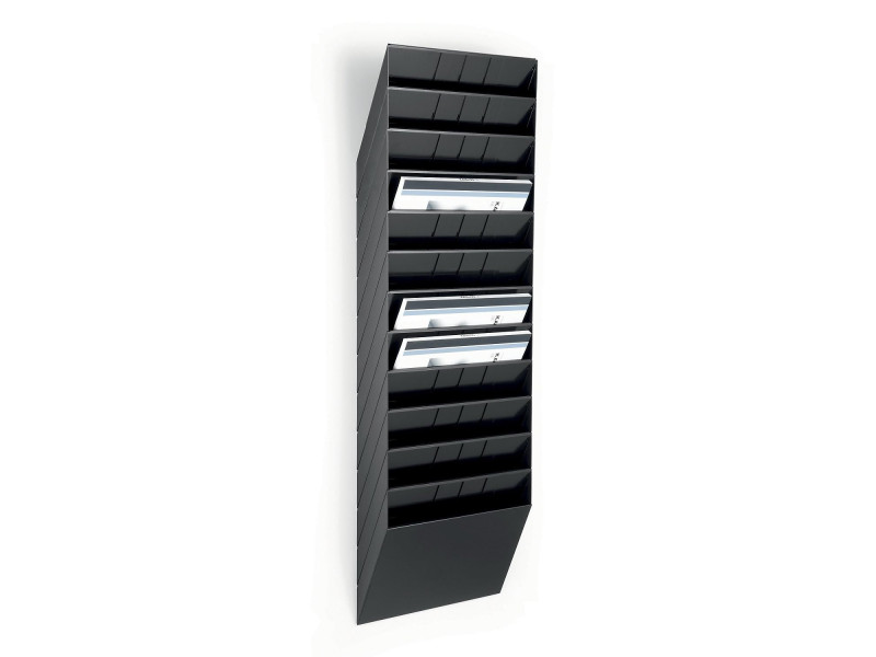 DURABLE Porte-brochures mural 'FLEXIBOXX 12', A4