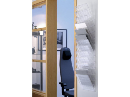 DURABLE Porte-brochures mural 'FLEXIBOXX 12', A4