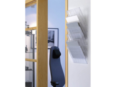 DURABLE Set porte-brochures 'FLEXIBOXX 6', A4, transparent