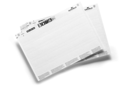 DURABLE Etiquettes d'insertion 'LABEL REFILL', 200 x 20 mm