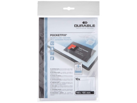 DURABLE Pochette adhésive POCKETFIX, (L)148 x (H)105mm