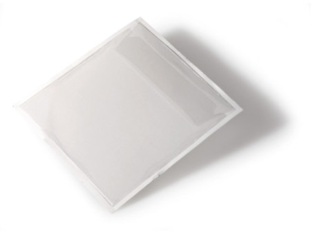 DURABLE Pochette autoadhésive POCKETFIX CD/DVD, transparent