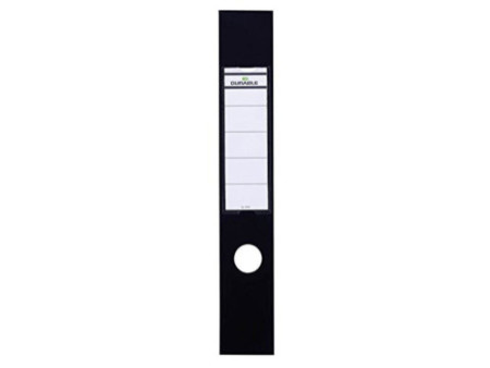 DURABLE Etiquette pour dos de classeur ORDOFIX, noir