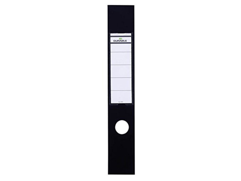DURABLE Etiquette pour dos de classeur ORDOFIX, noir
