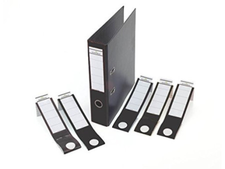 DURABLE Etiquette pour dos de classeur ORDOFIX, noir
