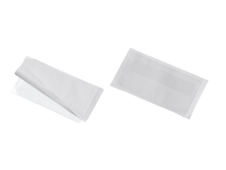 DURABLE Pochette auto-adhésive POCKETFIX, avec rabat