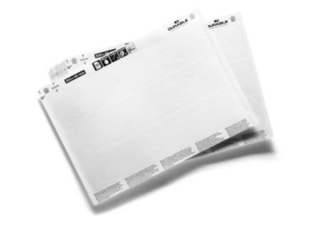 DURABLE Etiquettes d'insertion 'LABEL REFILL', 200 x 40 mm