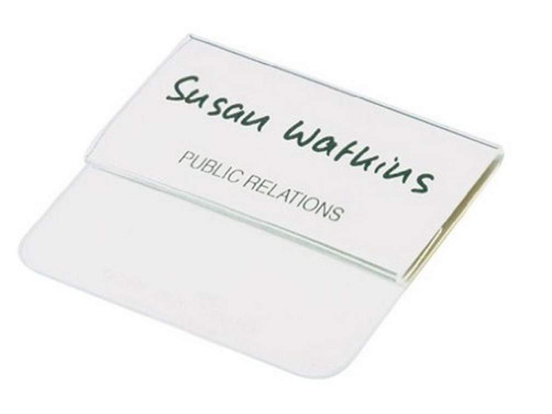 DURABLE Porte-badge, avec languette, 75 x 40 mm
