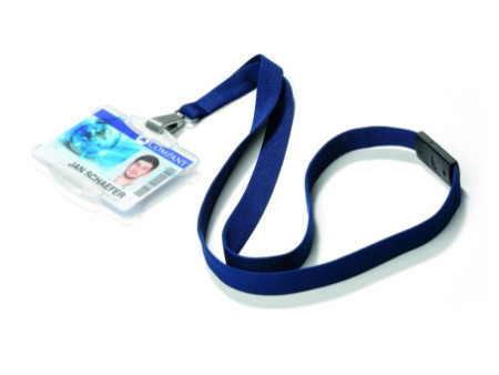 DURABLE Lacet textile SOFT COLOURS, bleu