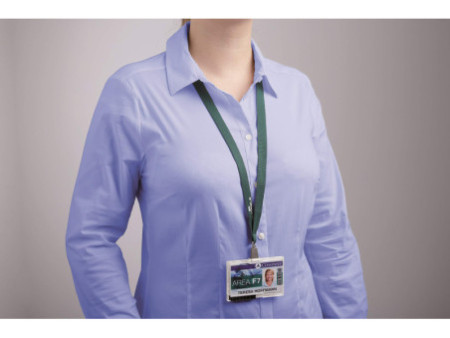 DURABLE Lacet textile SOFT COLOURS, vert