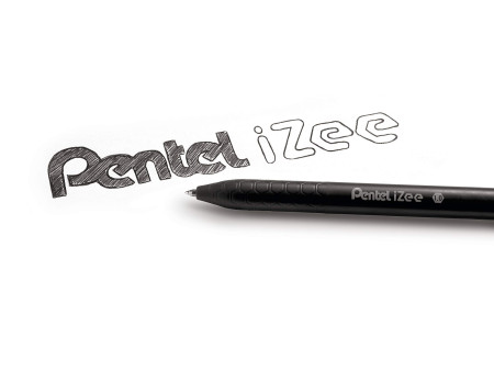 Pentel Stylo à bille rétractable iZee, noir