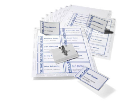DURABLE Kit de badges pour badge avec pince combi