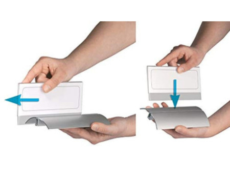 DURABLE Chevalet porte-nom DESK PRESENTER DE LUXE