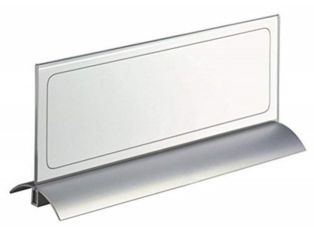 DURABLE Chevalet porte-nom DESK PRESENTER DE LUXE