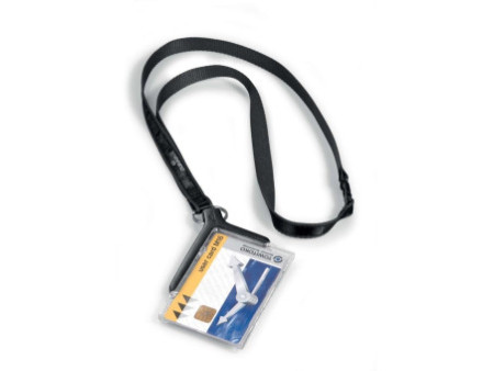 DURABLE Porte-badge CARD HOLDER DELUXE, avec porte-carte