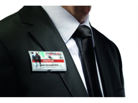 DURABLE Badge Click Fold, avec aimant, 75 x 40 mm