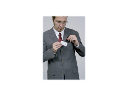 DURABLE Badge Click Fold, avec aimant, 90 x 54 mm, flexible
