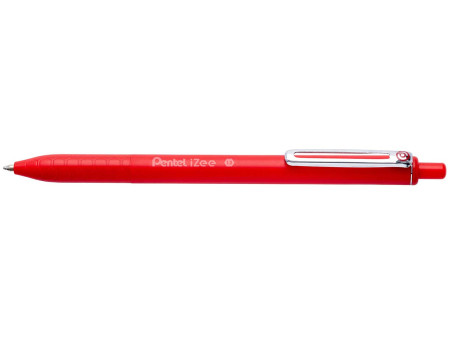 Pentel Stylo à bille rétractable iZee, rouge