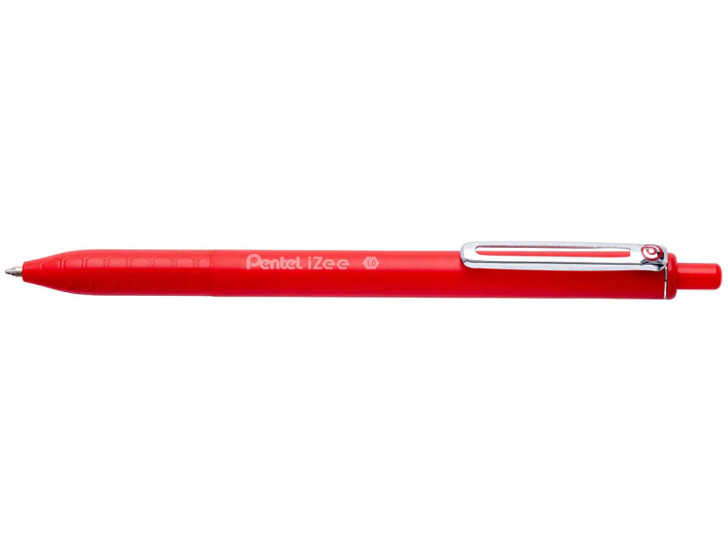 Pentel Stylo à bille rétractable iZee, rouge