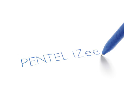 Pentel Stylo à bille rétractable iZee, bleu