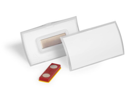 DURABLE Porte-badge Click Fold, 75 x 40 mm, anti-rotation